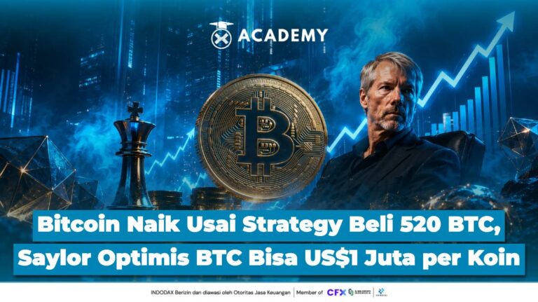 Bitcoin Naik Usai Strategy Beli 520 BTC, Saylor Optimis BTC Bisa US$1 Juta per Koin