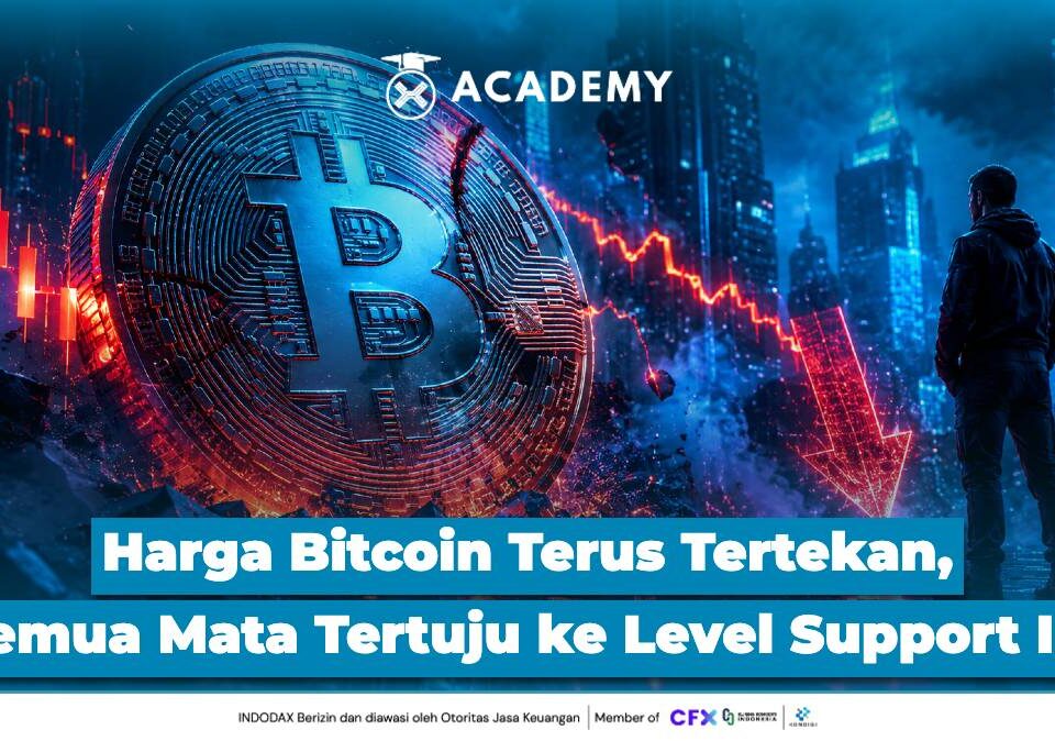 Harga Bitcoin Terus Tertekan, Semua Mata Tertuju ke Level Support Ini