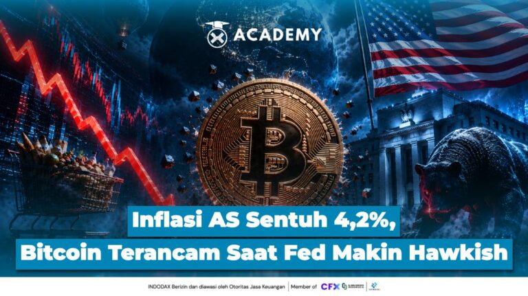Inflasi AS Sentuh 4,2%, Bitcoin (BTC) Terancam Saat Fed Makin Hawkish