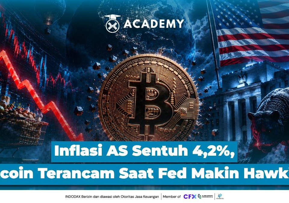 Inflasi AS Sentuh 4,2%, Bitcoin (BTC) Terancam Saat Fed Makin Hawkish