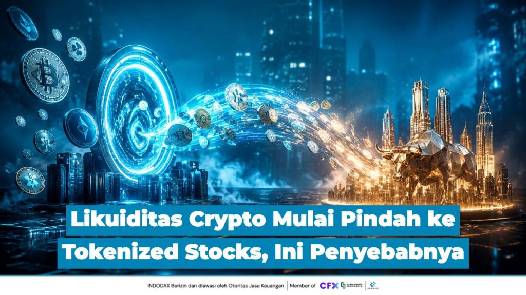 Likuiditas Crypto Mulai Pindah ke Tokenized Stocks, Ini Penyebabnya