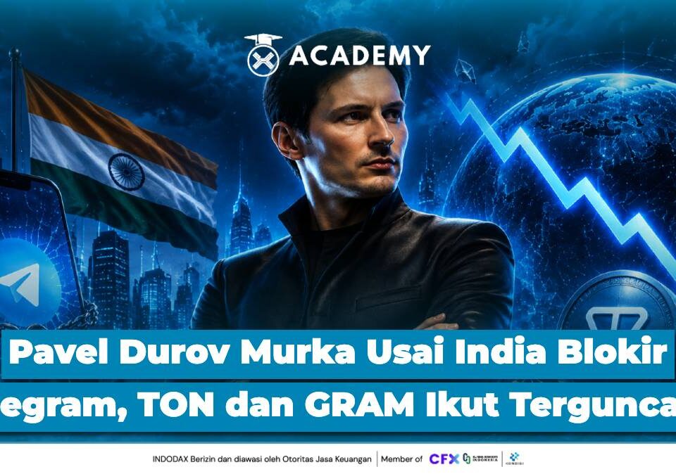 Pavel Durov Murka Usai India Blokir Telegram, TON dan GRAM Ikut Terguncang