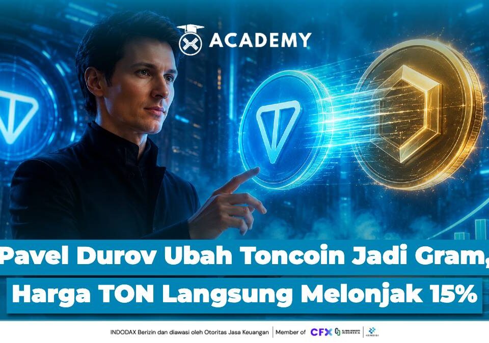 Pavel Durov Ubah Toncoin Jadi Gram, Harga TON Langsung Melonjak 15%