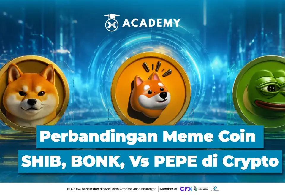 Perbandingan Meme Coin SHIB, BONK, Vs PEPE di Crypto