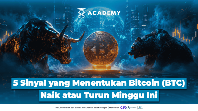 5 Sinyal yang Menentukan Bitcoin (BTC) Naik atau Turun Minggu Ini