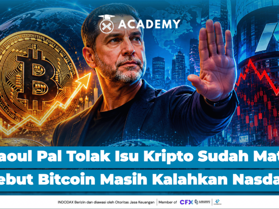 Raoul Pal Tolak Isu Kripto Sudah Mati, Sebut Bitcoin Masih Kalahkan Nasdaq