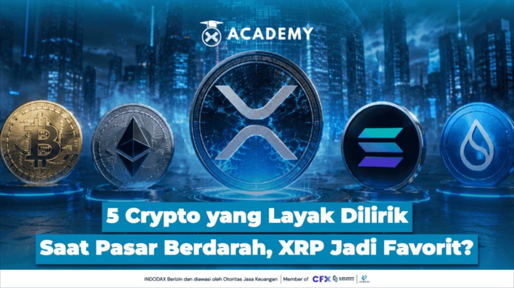 5 Crypto yang Layak Dilirik Saat Pasar Berdarah, XRP Jadi Favorit?