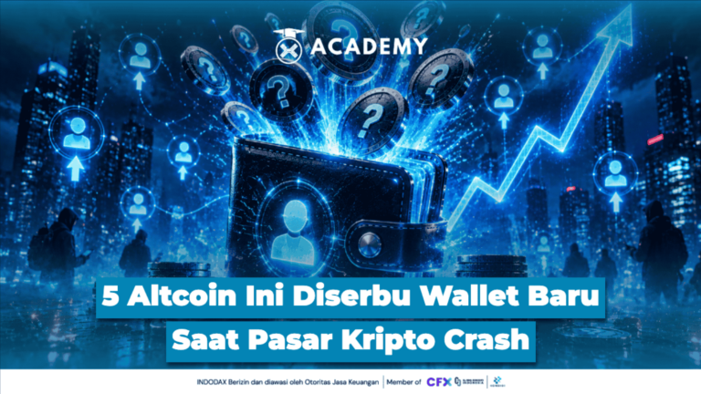 5 Altcoin Ini Diserbu Wallet Baru Saat Pasar Kripto Crash