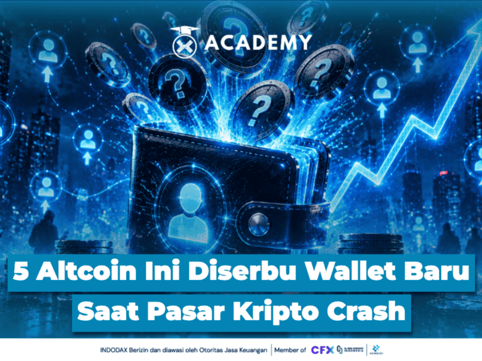 5 Altcoin Ini Diserbu Wallet Baru Saat Pasar Kripto Crash