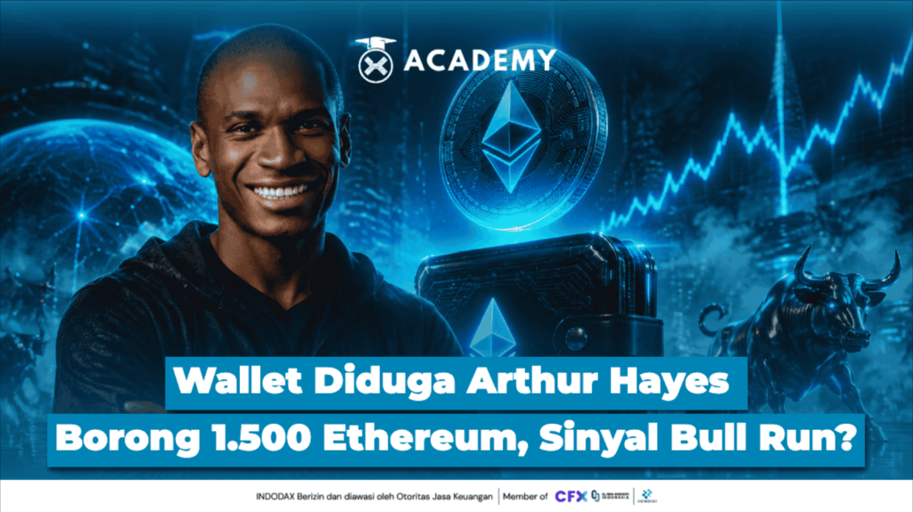 Wallet Diduga Arthur Hayes Borong 1.500 Ethereum (ETH), Sinyal Bull Run?