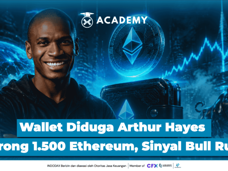 Wallet Diduga Arthur Hayes Borong 1.500 Ethereum (ETH), Sinyal Bull Run?
