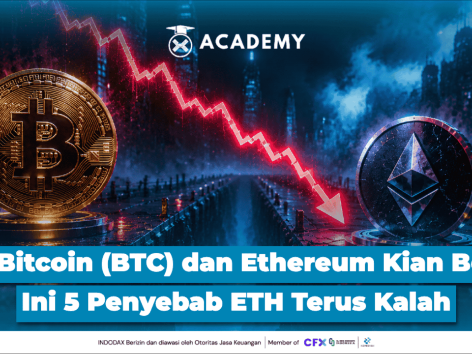 Gap Bitcoin (BTC) dan Ethereum Kian Besar, Ini 5 Penyebab ETH Terus Kalah