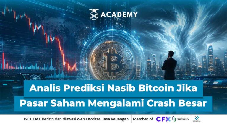 Analis Prediksi Nasib Bitcoin (BTC) Jika Pasar Saham Mengalami Crash Besar