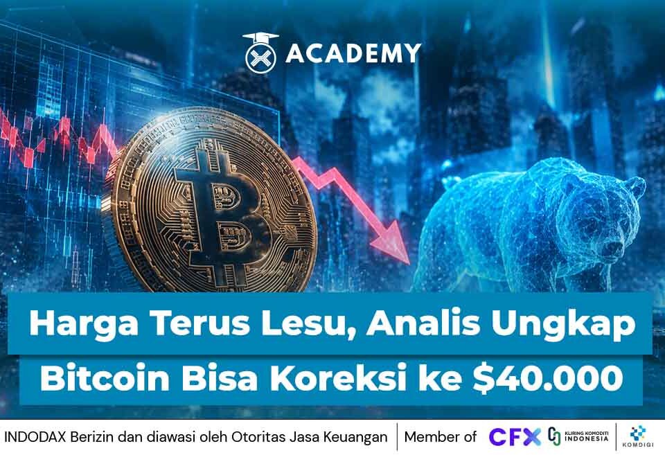 Harga Terus Lesu, Analis Ungkap Bitcoin (BTC) Bisa Koreksi ke $40.000