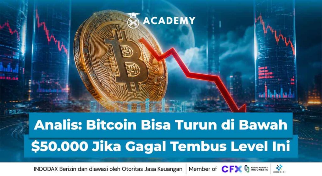 Analis Sebut Bitcoin Bisa Turun di Bawah $50.000 Jika Gagal Tembus Level Ini