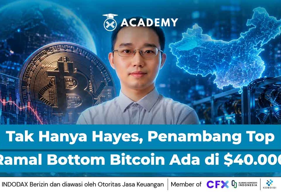 Tak Hanya Hayes, Penambang Top Asal China Ramal Bottom Bitcoin Ada di $40.000