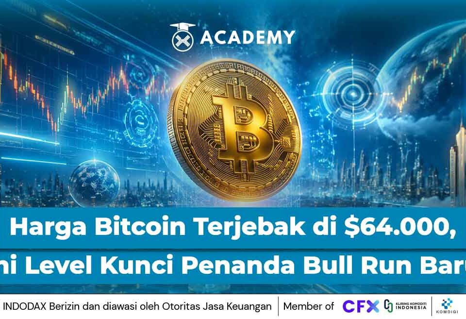 Harga Bitcoin Masih Terjebak di $64.000, Ini Level Kunci Penanda Bull Run Baru