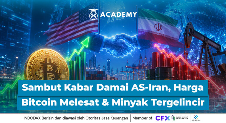 Sambut Kabar Damai AS-Iran, Harga Bitcoin Melesat & Minyak Dunia Tergelincir