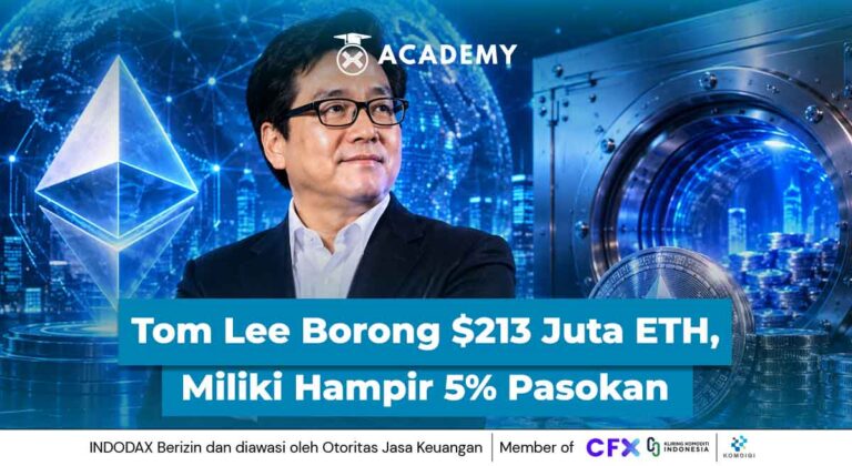 Tom Lee Borong $213 Juta ETH, Kepemilikannya Kini Hampir 5% Pasokan Ethereum