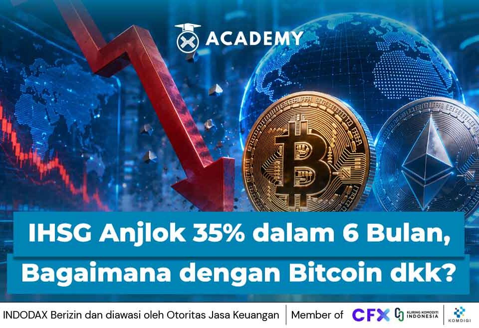 IHSG Anjlok 35% dalam 6 Bulan, Bagaimana dengan Bitcoin (BTC) dkk?