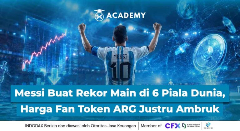 Messi Buat Rekor Main di 6 Piala Dunia, Harga Fan Token ARG Justru Ambruk