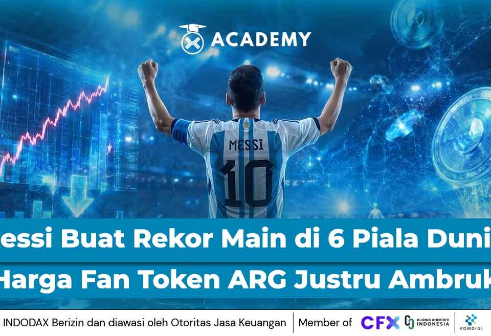 Messi Buat Rekor Main di 6 Piala Dunia, Harga Fan Token ARG Justru Ambruk