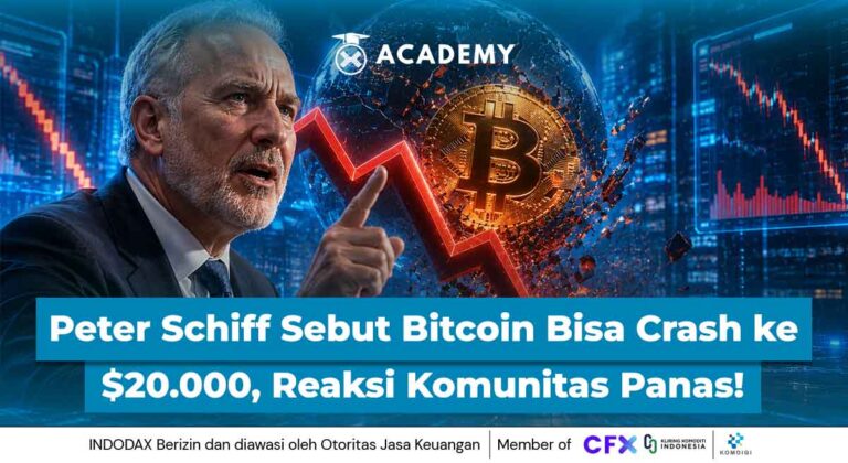 Peter Schiff Sebut Bitcoin Bisa Crash ke $20.000, Reaksi Komunitas Panas!