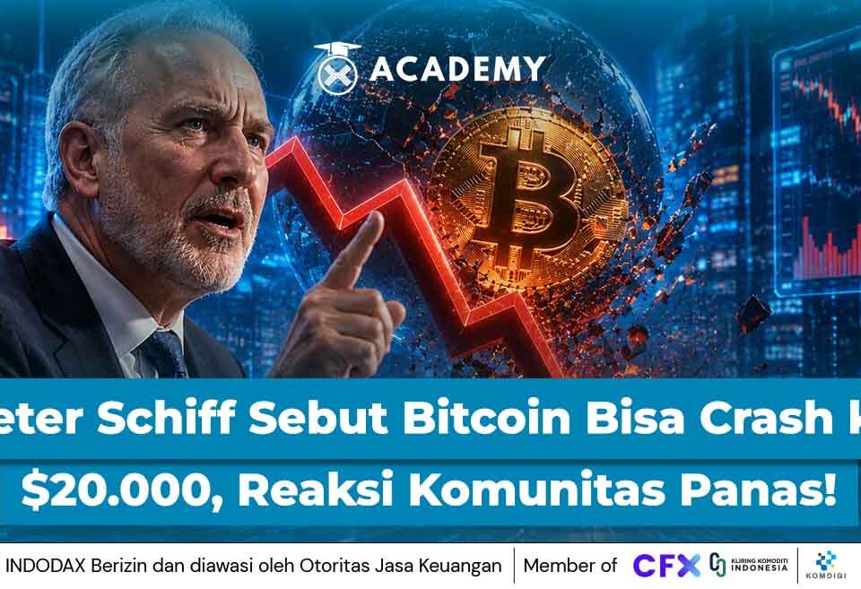 Peter Schiff Sebut Bitcoin Bisa Crash ke $20.000, Reaksi Komunitas Panas!