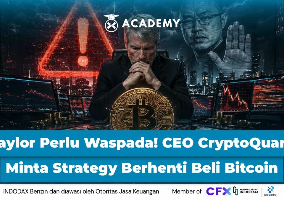 Saylor Perlu Waspada! CEO CryptoQuant Minta Strategy Berhenti Beli Bitcoin