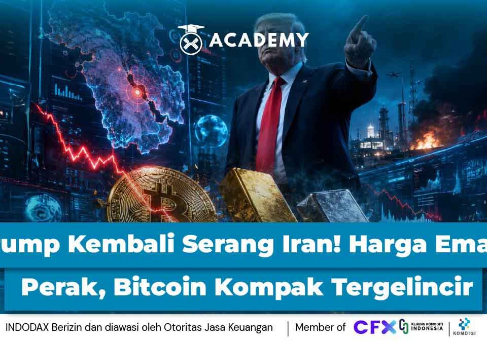 Trump Kembali Serang Iran! Harga Emas, Perak, Bitcoin Kompak Tergelincir