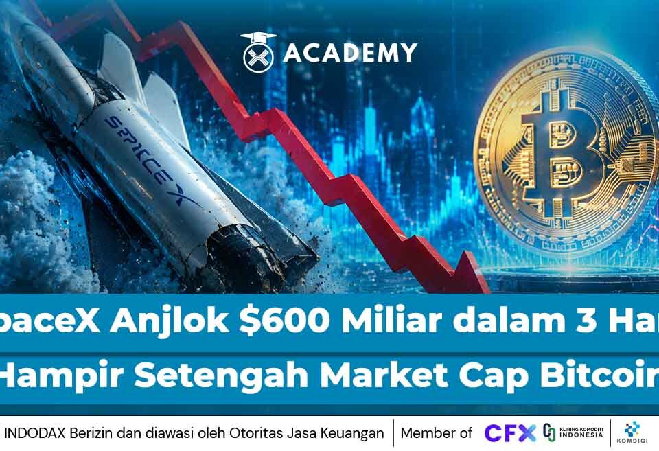 SpaceX Kehilangan $600 Miliar dalam 3 Hari, Hampir Setengah Market Cap Bitcoin