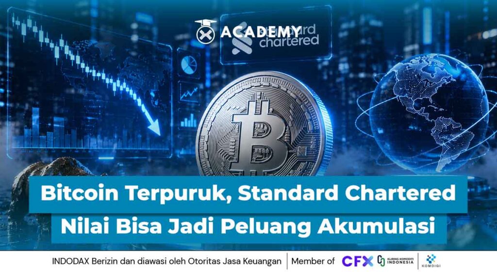Bitcoin Terpuruk, Standard Chartered Nilai Bisa Jadi Peluang Akumulasi