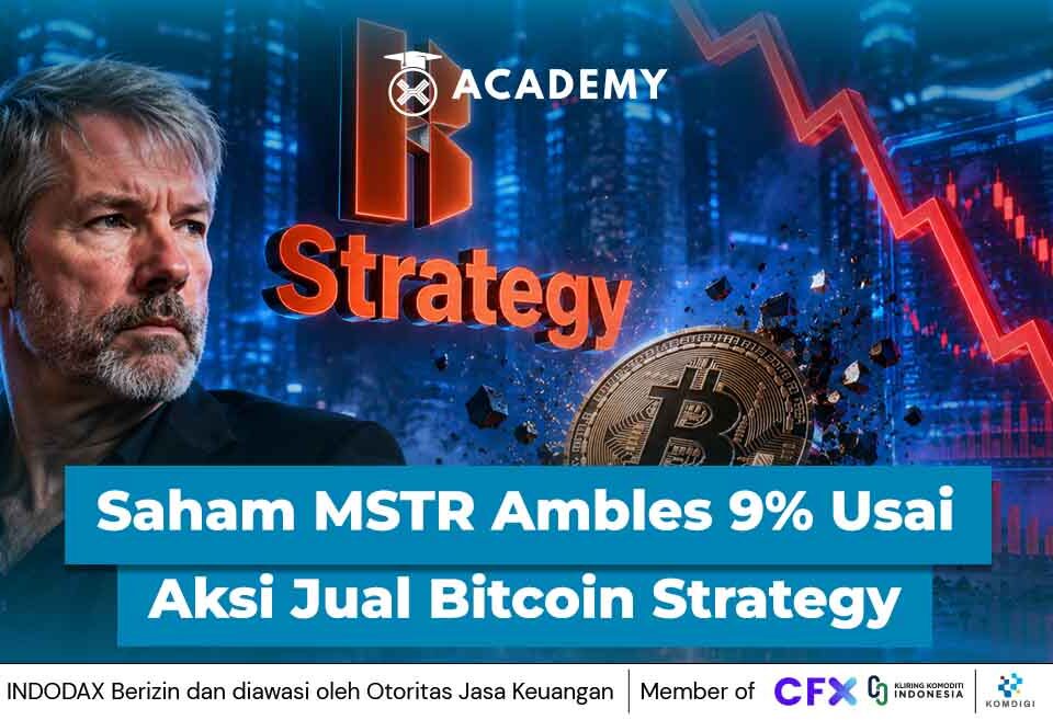 Saham MSTR Ambles 9% Usai Aksi Jual Bitcoin (BTC) Strategy