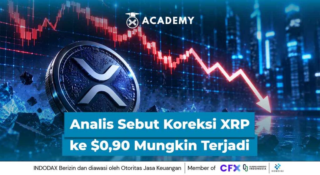 Harga XRP Bisa Makin Anjlok? Analis Sebut Koreksi ke $0,90 Mungkin Terjadi