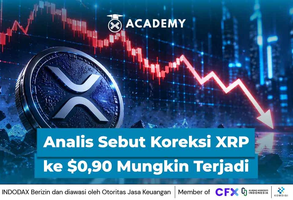 Harga XRP Bisa Makin Anjlok? Analis Sebut Koreksi ke $0,90 Mungkin Terjadi