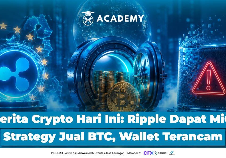 3 Berita Besar Crypto Hari Ini Ripple Dapat MiCA, Strategy Jual BTC, Wallet Terancam