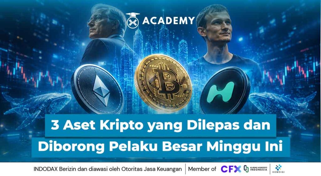 3 Aset Kripto yang Dilepas dan Diborong Pelaku Besar Minggu Ini
