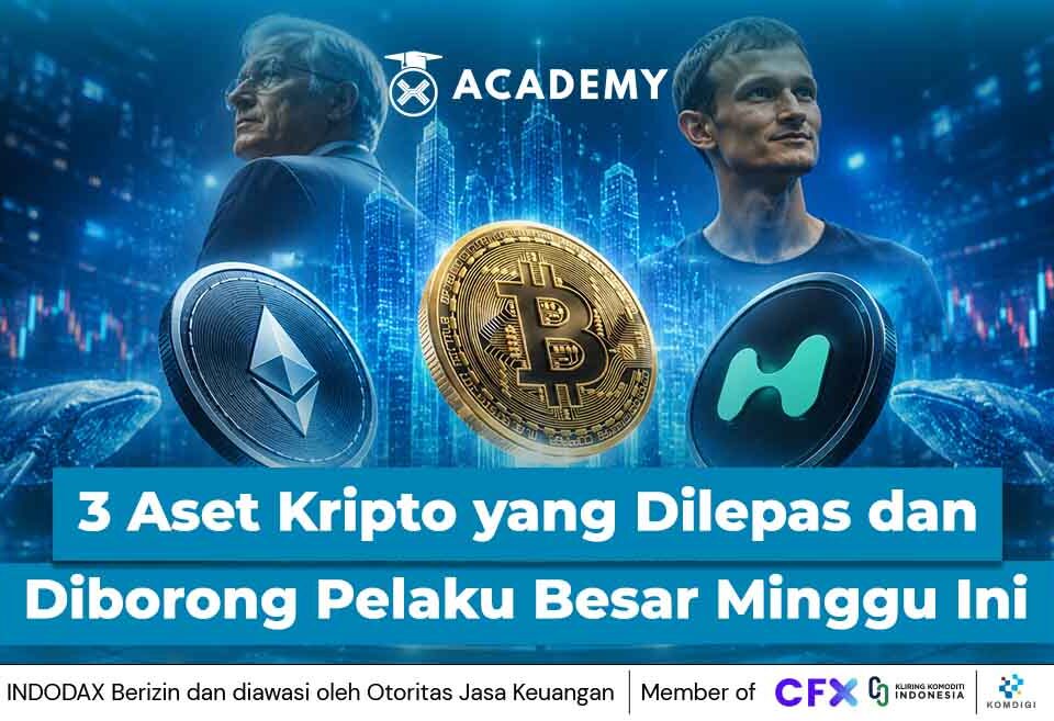 3 Aset Kripto yang Dilepas dan Diborong Pelaku Besar Minggu Ini