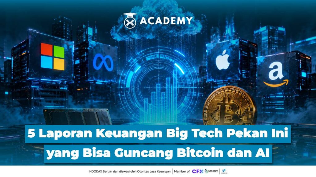 5 Laporan Keuangan Big Tech Pekan Ini yang Bisa Guncang Bitcoin dan AI