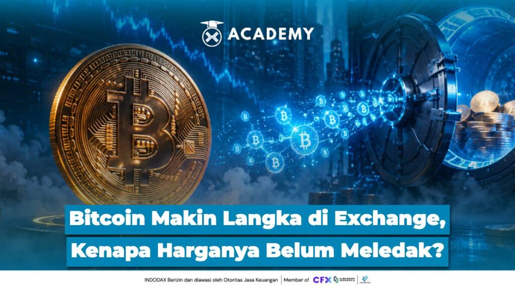 Bitcoin (BTC) Makin Langka di Exchange, Kenapa Harganya Belum Meledak?