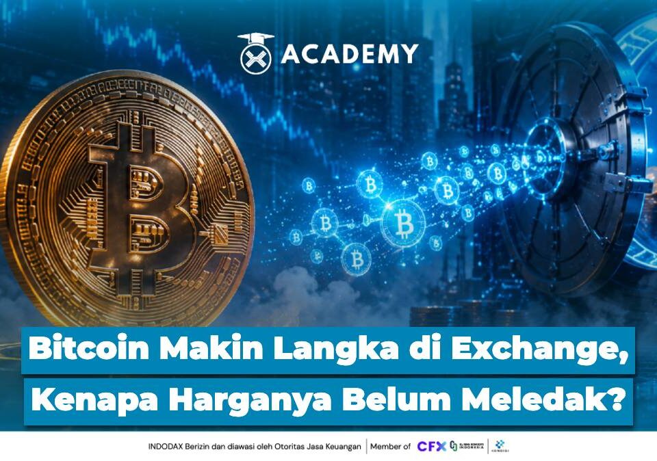 Bitcoin (BTC) Makin Langka di Exchange, Kenapa Harganya Belum Meledak?