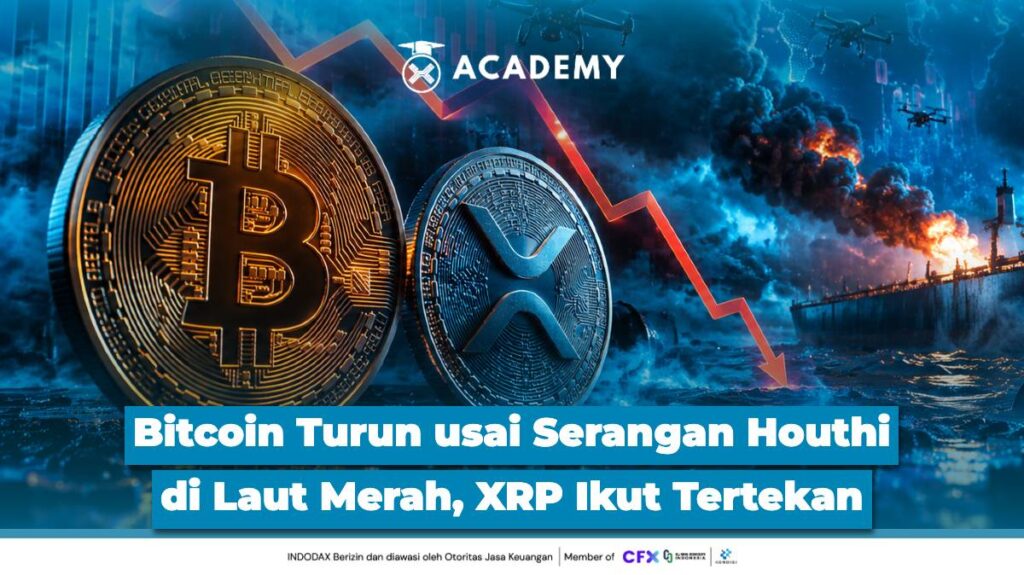 Bitcoin (BTC) Turun usai Serangan Houthi di Laut Merah, XRP Ikut Tertekan