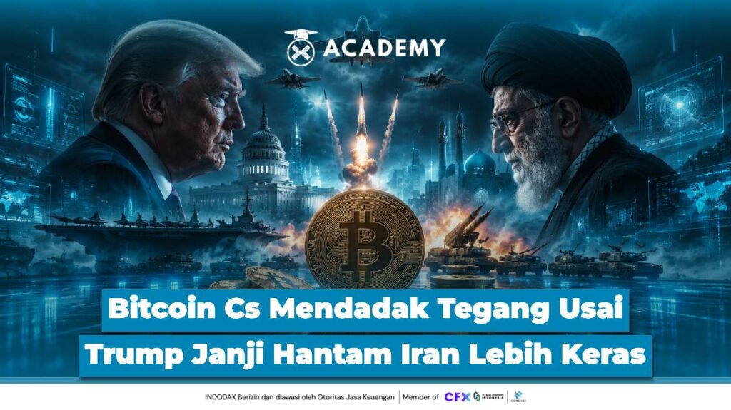 Bitcoin Cs Mendadak Tegang Usai Trump Janji Hantam Iran Lebih Keras