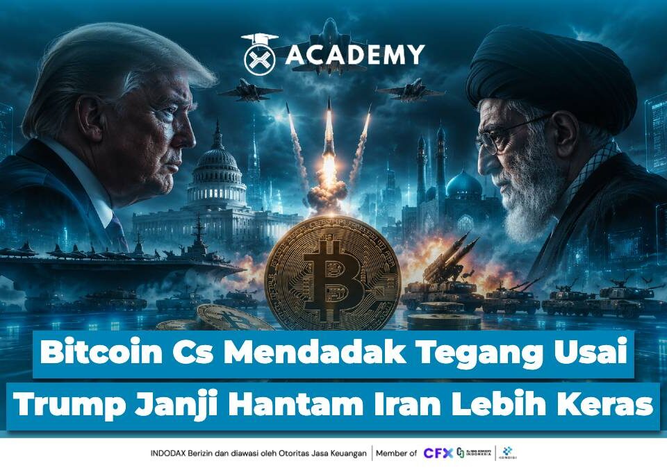 Bitcoin Cs Mendadak Tegang Usai Trump Janji Hantam Iran Lebih Keras