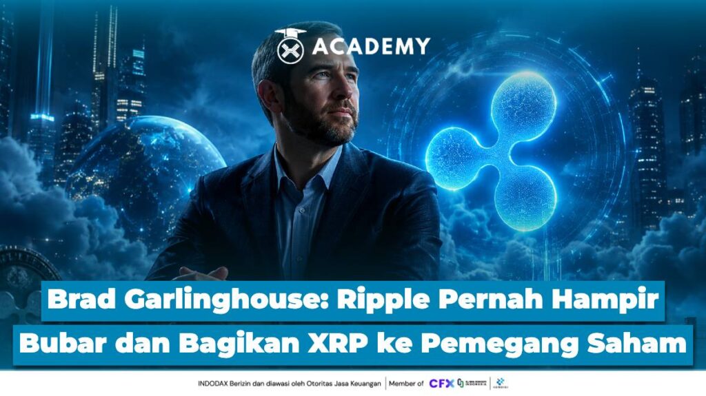 Brad Garlinghouse Ripple Pernah Hampir Bubar dan Bagikan XRP ke Pemegang Saham