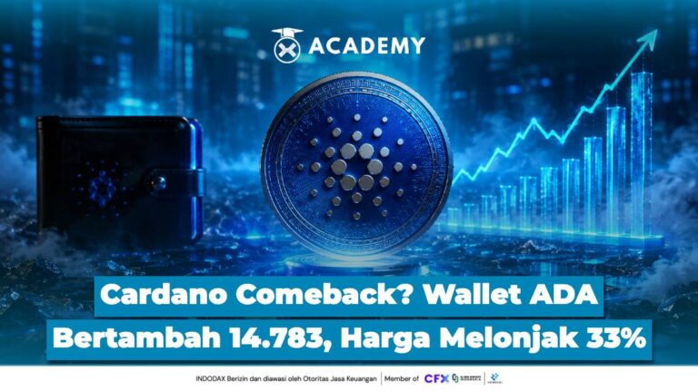 Cardano Comeback? Wallet ADA Bertambah 14.783, Harga Melonjak 33%