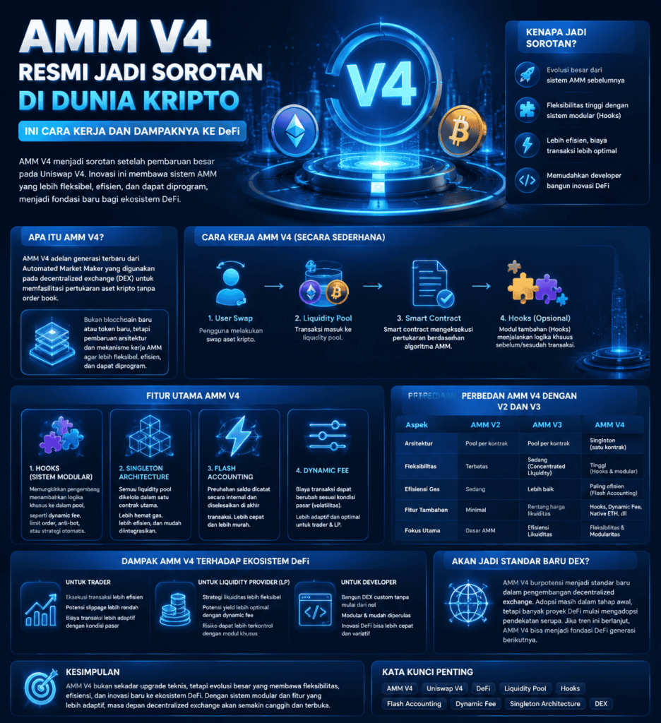 Kenapa AMM V4 Jadi Sorotan di Dunia Kripto? Kenapa AMM V4 Jadi Sorotan di Dunia Kripto?