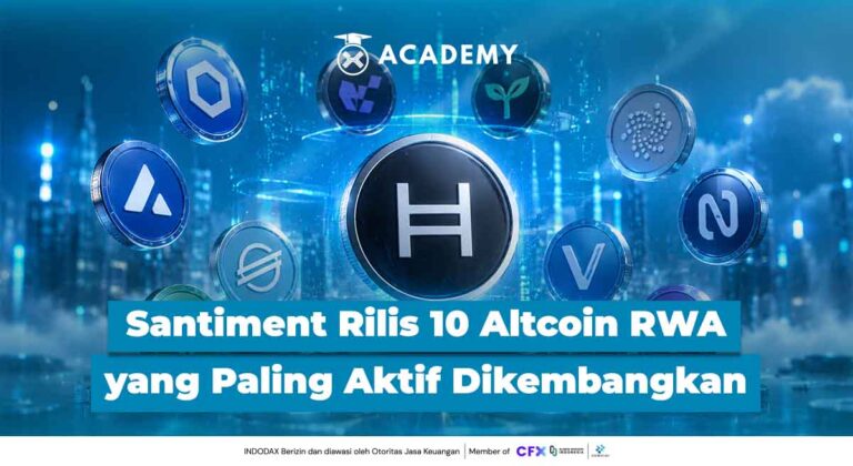 Santiment Rilis 10 Altcoin RWA yang Paling Aktif Dikembangkan, Siapa Juaranya?
