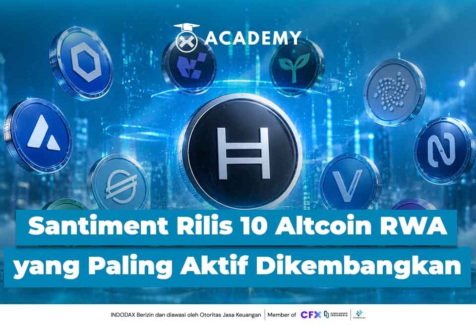 Santiment Rilis 10 Altcoin RWA yang Paling Aktif Dikembangkan, Siapa Juaranya?