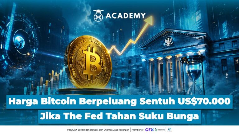 Harga Bitcoin Berpeluang Sentuh US$70.000 Jika The Fed Tahan Suku Bunga